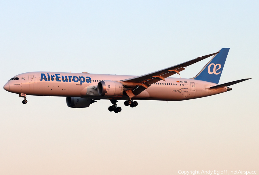 Air Europa Boeing 787-9 Dreamliner (EC-MSZ) | Photo 379401