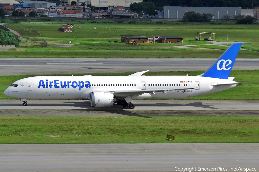 Air Europa Boeing 787-9 Dreamliner (EC-MSZ) | Photo 331501