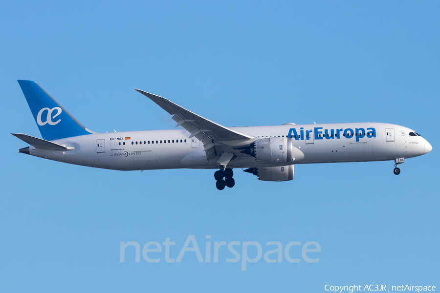 Air Europa Boeing 787-9 Dreamliner (EC-MSZ) | Photo 331607