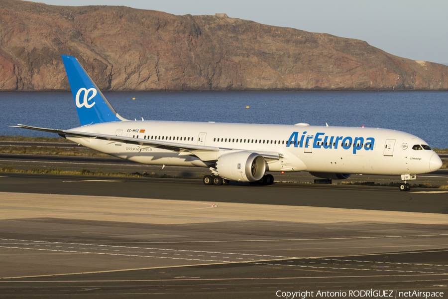 Air Europa Boeing 787-9 Dreamliner (EC-MSZ) | Photo 225502