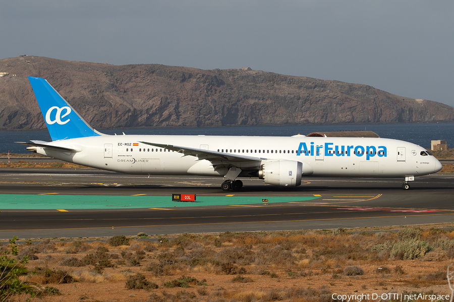 Air Europa Boeing 787-9 Dreamliner (EC-MSZ) | Photo 262103