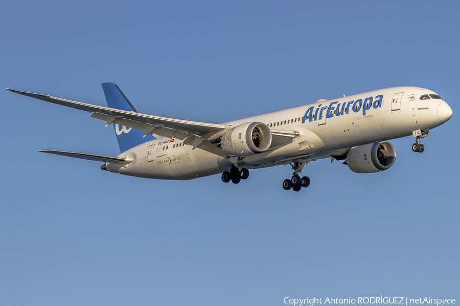 Air Europa Boeing 787-9 Dreamliner (EC-MSZ) | Photo 367468