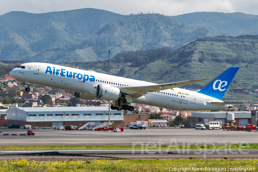 Air Europa Boeing 787-9 Dreamliner (EC-MSZ) | Photo 230817