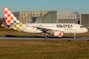 Volotea Airbus A319-112 (EC-MTF) at  Hamburg - Finkenwerder, Germany