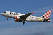 Volotea Airbus A319-112 (EC-MTF) at  Hamburg - Finkenwerder, Germany