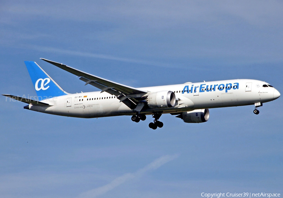 Air Europa Boeing 787-9 Dreamliner (EC-MTI) | Photo 377071