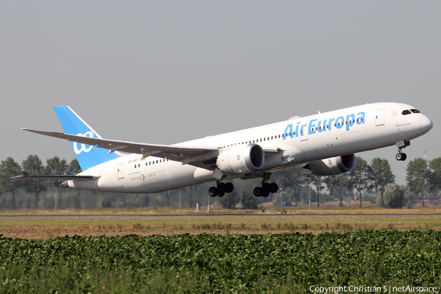 Air Europa Boeing 787-9 Dreamliner (EC-MTI) | Photo 522701