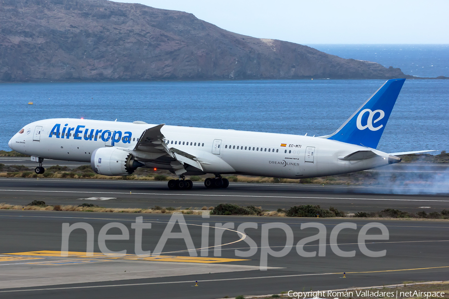 Air Europa Boeing 787-9 Dreamliner (EC-MTI) | Photo 337386