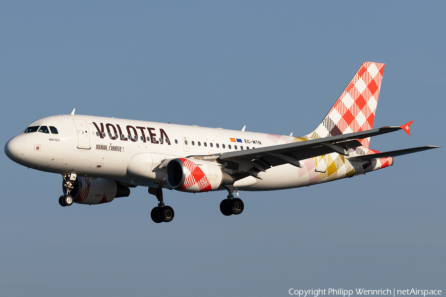 Volotea Airbus A319-112 (EC-MTN) | Photo 329306
