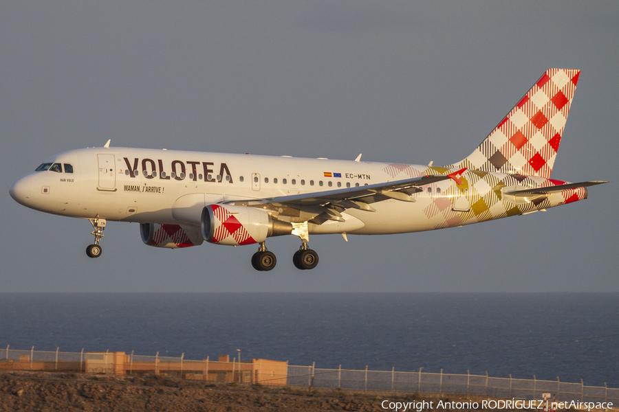 Volotea Airbus A319-112 (EC-MTN) | Photo 375468