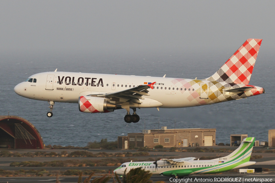 Volotea Airbus A319-112 (EC-MTN) | Photo 378884