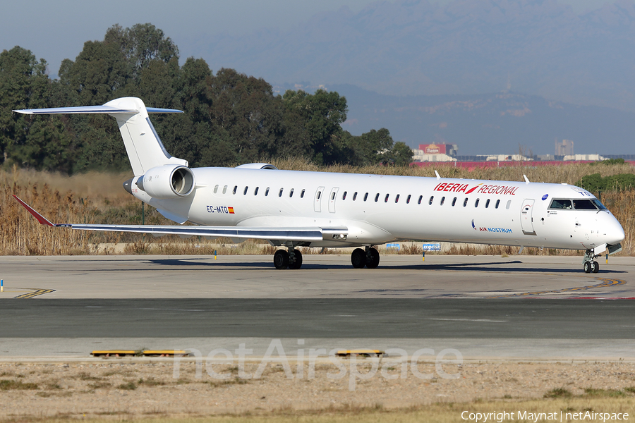Iberia Regional (Air Nostrum) Bombardier CRJ-1000 (EC-MTO) | Photo 214499