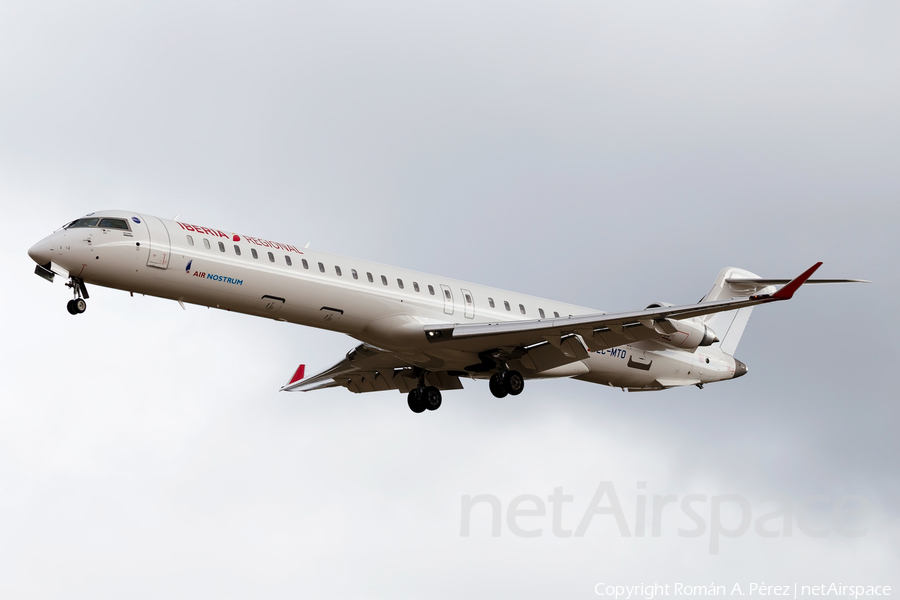 Iberia Regional (Air Nostrum) Bombardier CRJ-1000 (EC-MTO) | Photo 309331