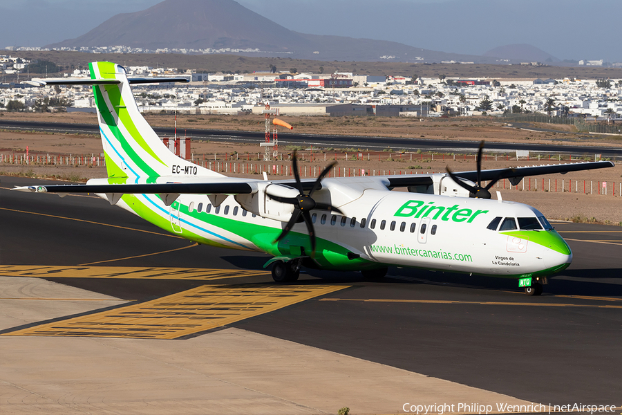 Binter Canarias ATR 72-600 (EC-MTQ) | Photo 329303