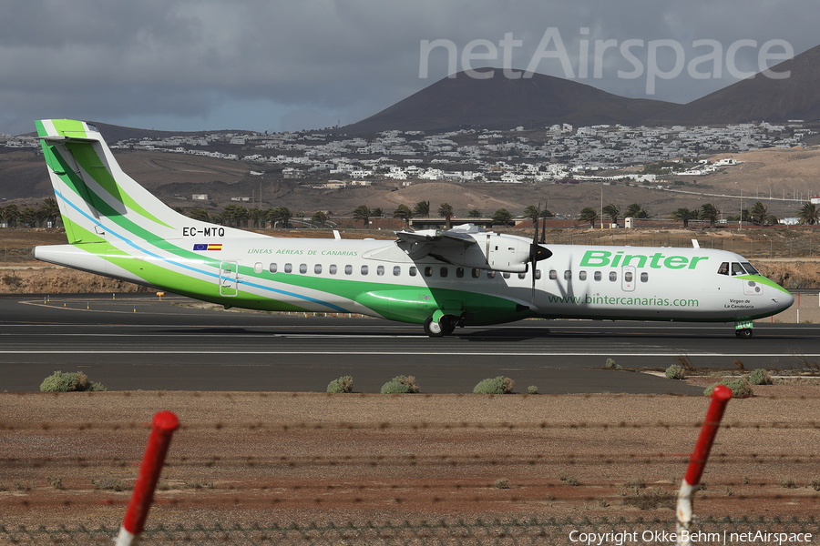 Binter Canarias ATR 72-600 (EC-MTQ) | Photo 364098