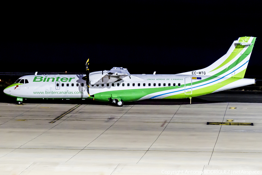 Binter Canarias ATR 72-600 (EC-MTQ) | Photo 201205