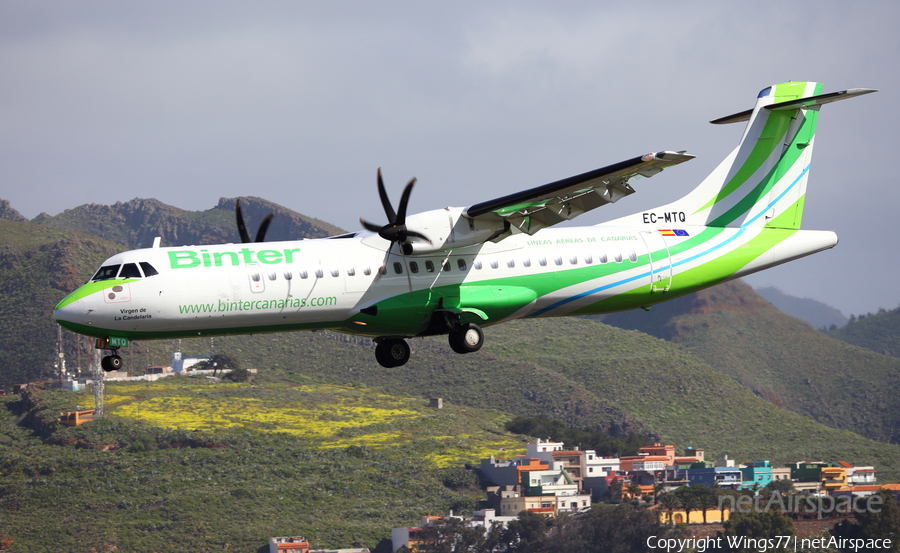 Binter Canarias ATR 72-600 (EC-MTQ) | Photo 292234