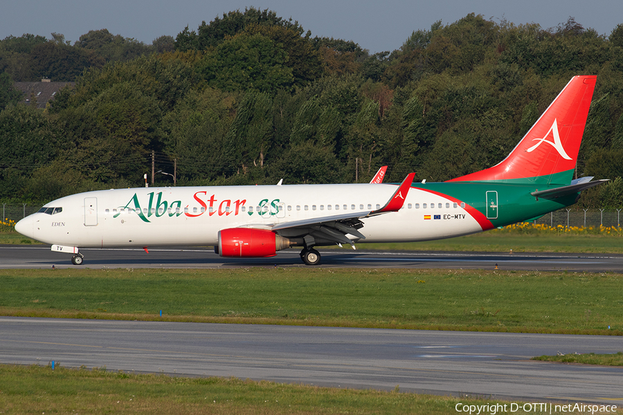 Alba Star Boeing 737-8K5 (EC-MTV) | Photo 346668