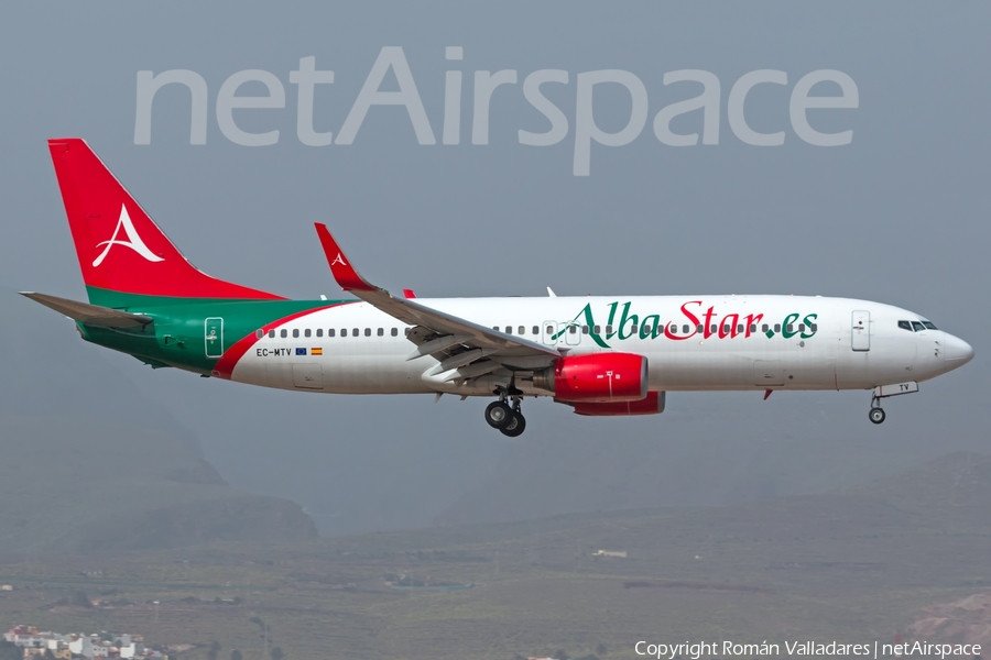 Alba Star Boeing 737-8K5 (EC-MTV) | Photo 337480