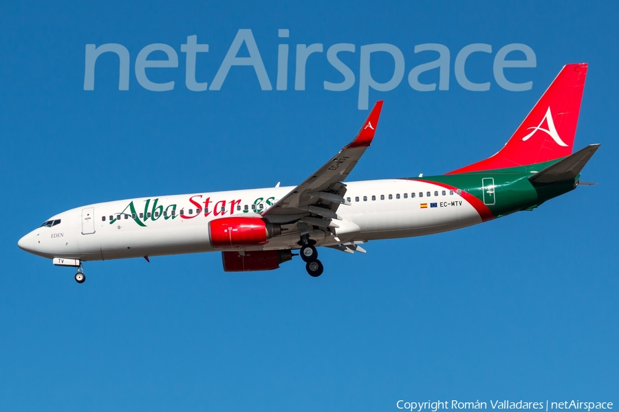 Alba Star Boeing 737-8K5 (EC-MTV) | Photo 341668