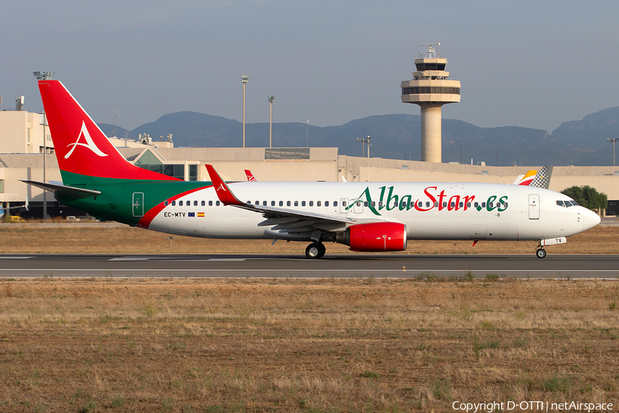 Alba Star Boeing 737-8K5 (EC-MTV) | Photo 265045