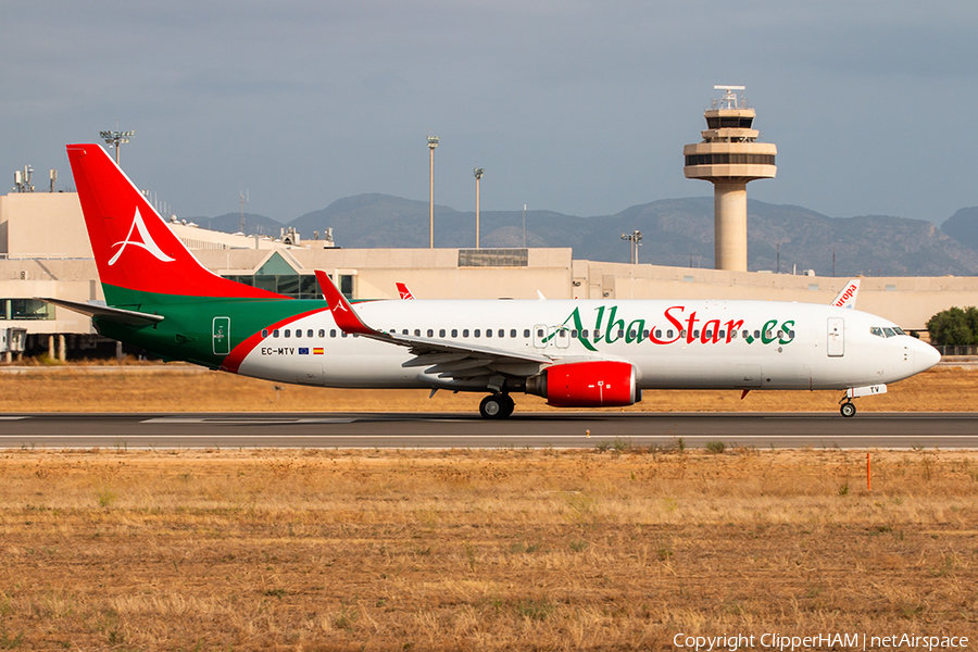 Alba Star Boeing 737-8K5 (EC-MTV) | Photo 266783