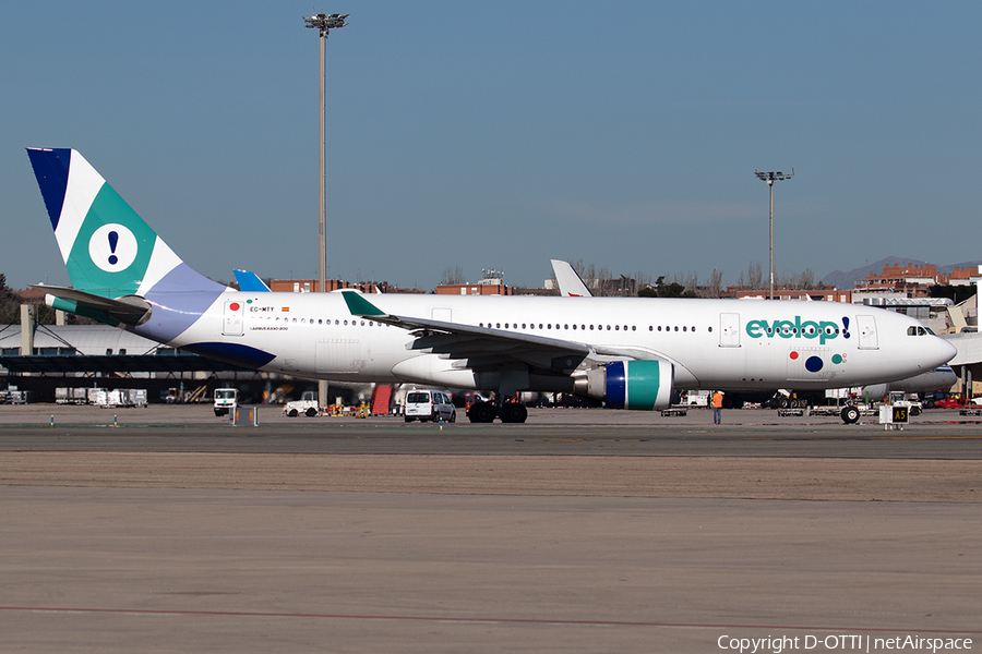 Evelop Airlines Airbus A330-223 (EC-MTY) | Photo 375380
