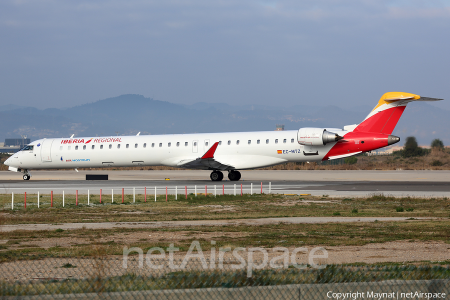 Iberia Regional (Air Nostrum) Bombardier CRJ-1000 (EC-MTZ) | Photo 398987