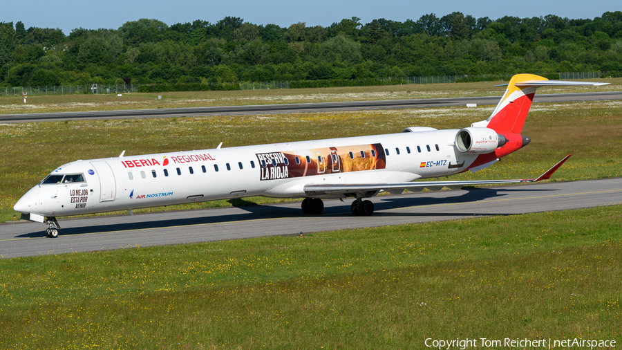 Iberia Regional (Air Nostrum) Bombardier CRJ-1000 (EC-MTZ) | Photo 511924