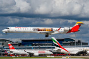 Iberia Regional (Air Nostrum) Bombardier CRJ-1000 (EC-MTZ) at  Hamburg - Fuhlsbuettel (Helmut Schmidt), Germany