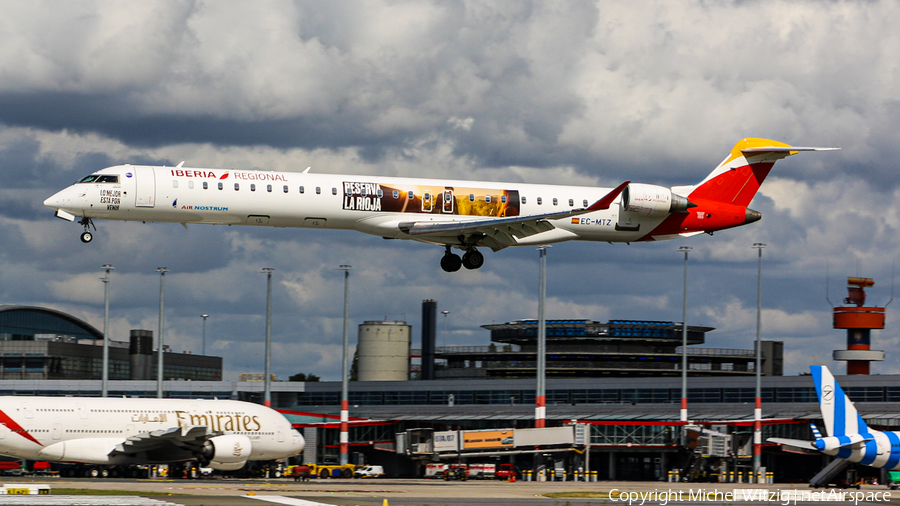 Iberia Regional (Air Nostrum) Bombardier CRJ-1000 (EC-MTZ) | Photo 517122