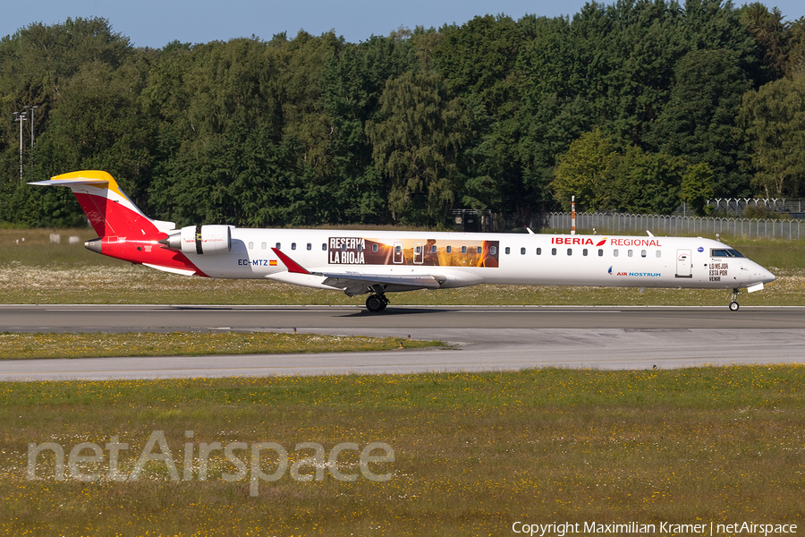 Iberia Regional (Air Nostrum) Bombardier CRJ-1000 (EC-MTZ) | Photo 521844