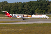 Iberia Regional (Air Nostrum) Bombardier CRJ-1000 (EC-MTZ) at  Hamburg - Fuhlsbuettel (Helmut Schmidt), Germany