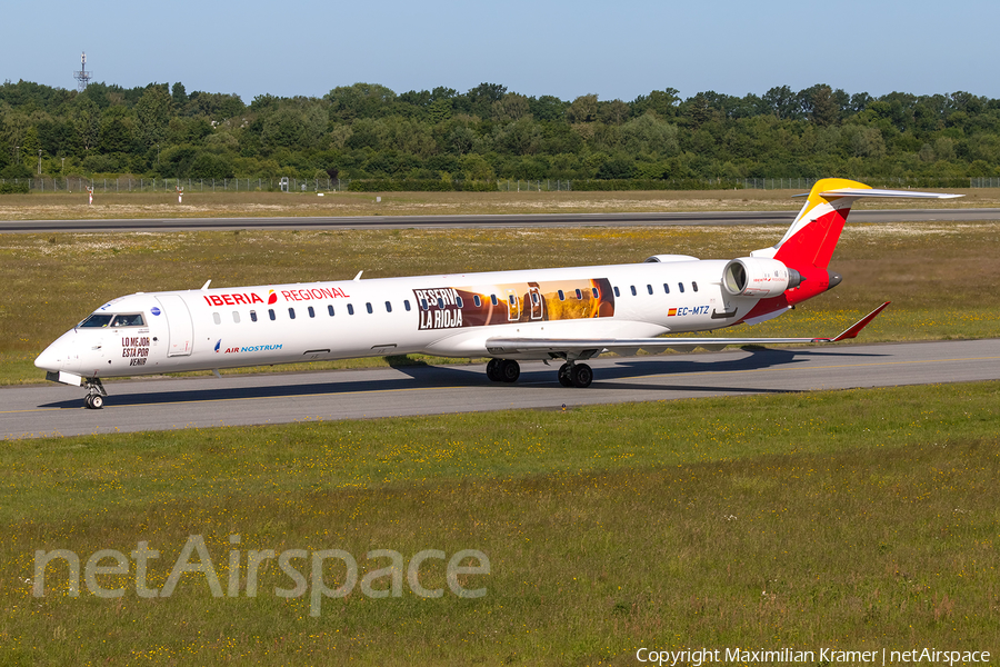 Iberia Regional (Air Nostrum) Bombardier CRJ-1000 (EC-MTZ) | Photo 521846