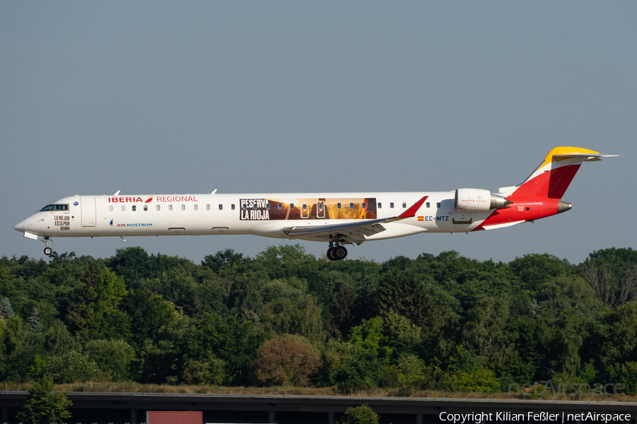 Iberia Regional (Air Nostrum) Bombardier CRJ-1000 (EC-MTZ) | Photo 522177