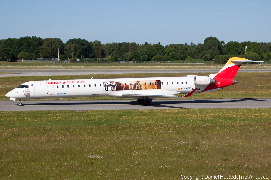 Iberia Regional (Air Nostrum) Bombardier CRJ-1000 (EC-MTZ) | Photo 535250