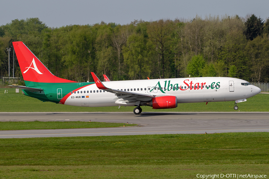 Alba Star Boeing 737-86J (EC-MUB) | Photo 240924