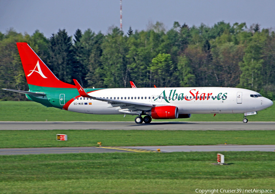 Alba Star Boeing 737-86J (EC-MUB) | Photo 278052