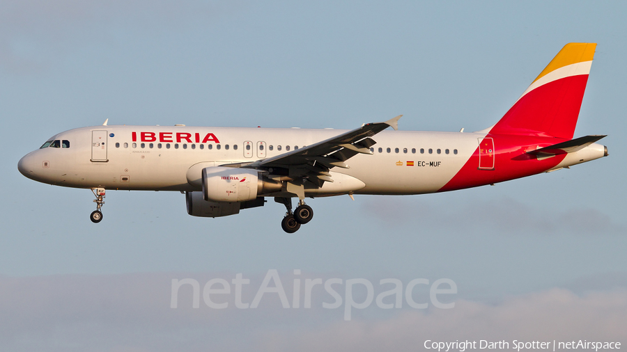 Iberia Airbus A320-214 (EC-MUF) | Photo 356305