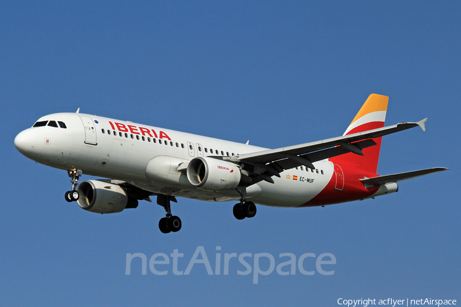 Iberia Airbus A320-214 (EC-MUF) | Photo 311977