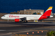 Iberia Express Airbus A320-214 (EC-MUF) at  Gran Canaria, Spain