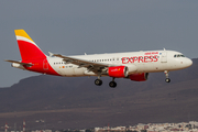 Iberia Express Airbus A320-214 (EC-MUF) at  Gran Canaria, Spain