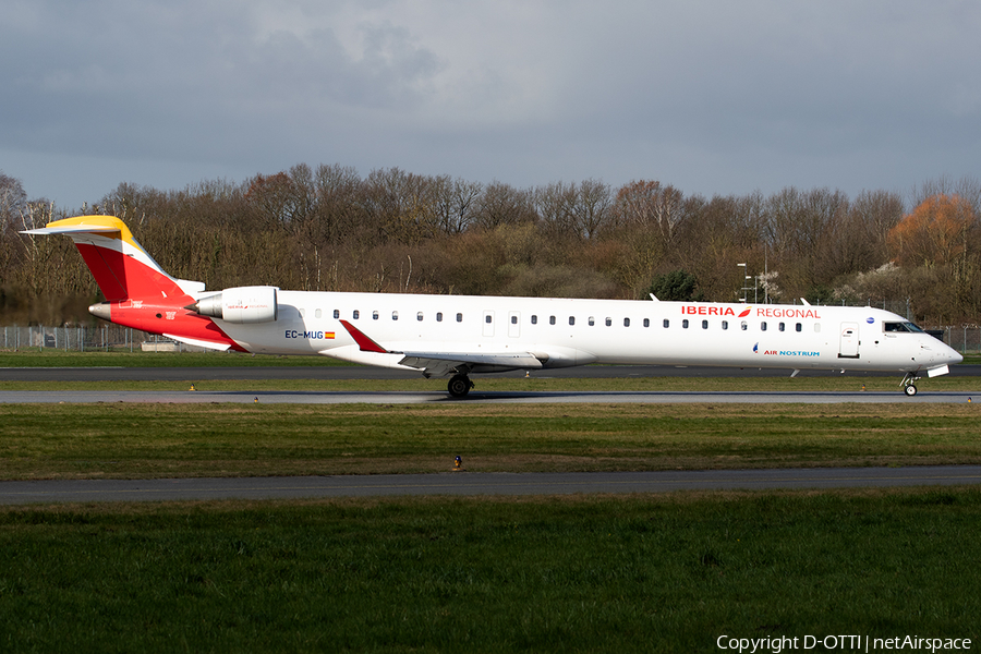 Iberia Regional (Air Nostrum) Bombardier CRJ-1000 (EC-MUG) | Photo 560006