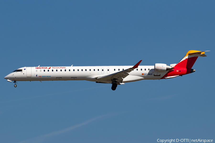 Iberia Regional (Air Nostrum) Bombardier CRJ-1000 (EC-MUG) | Photo 374938