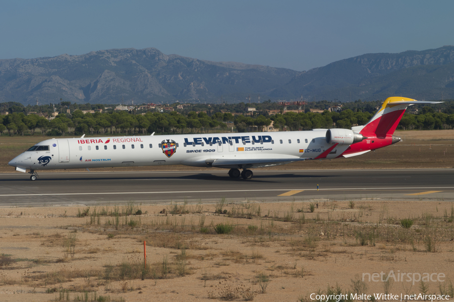 Iberia Regional (Air Nostrum) Bombardier CRJ-1000 (EC-MUG) | Photo 468587