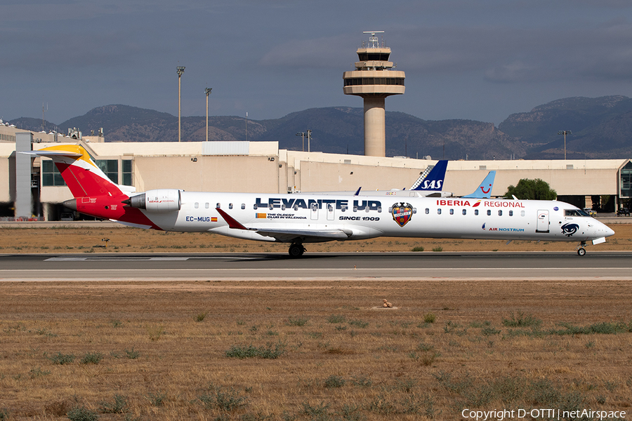 Iberia Regional (Air Nostrum) Bombardier CRJ-1000 (EC-MUG) | Photo 529600