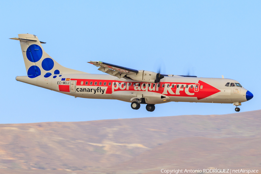 Canaryfly ATR 72-500 (EC-MUJ) | Photo 581767