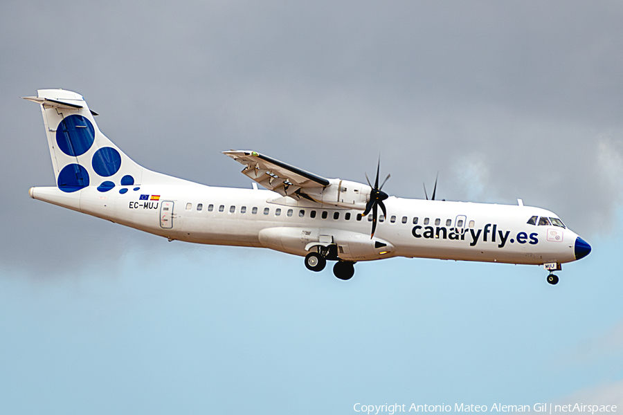 Canaryfly ATR 72-500 (EC-MUJ) | Photo 617536