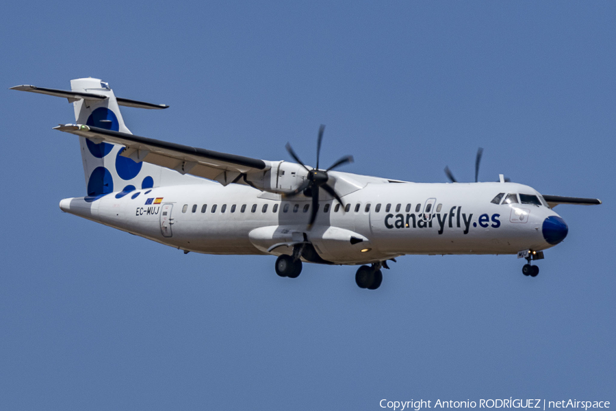 Canaryfly ATR 72-500 (EC-MUJ) | Photo 622801