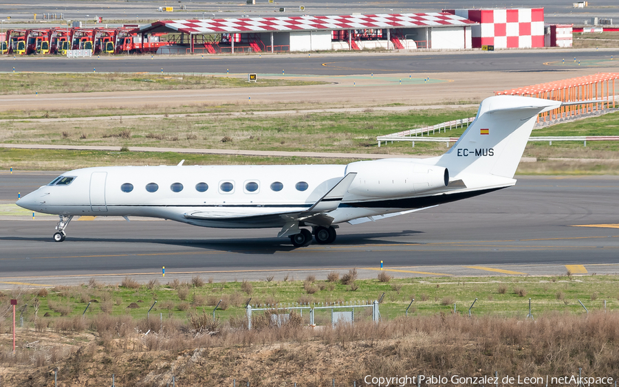 Gestair Executive Jet Gulfstream G650 (EC-MUS) | Photo 339506